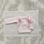 Jersey Guiones Punto Rosa Blanco