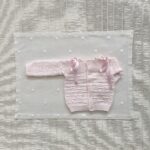 Jersey Guiones Punto Rosa Blanco - Imagen 3