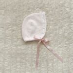 Capota Bodoques Perlé Rosa Y Blanco