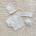 Conjunto Begoña Perlé Blanco Beige - Imagen 3