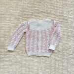 Jersey Begoña Perlé Blanco Rosa