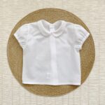 Blusa Cuello Pespunte Rosa Palo