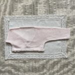 Chaqueta Corta Volante Liso Perlé Rosa - Imagen 3