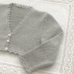 Chaqueta Corta Carol Perlé Gris - Imagen 2
